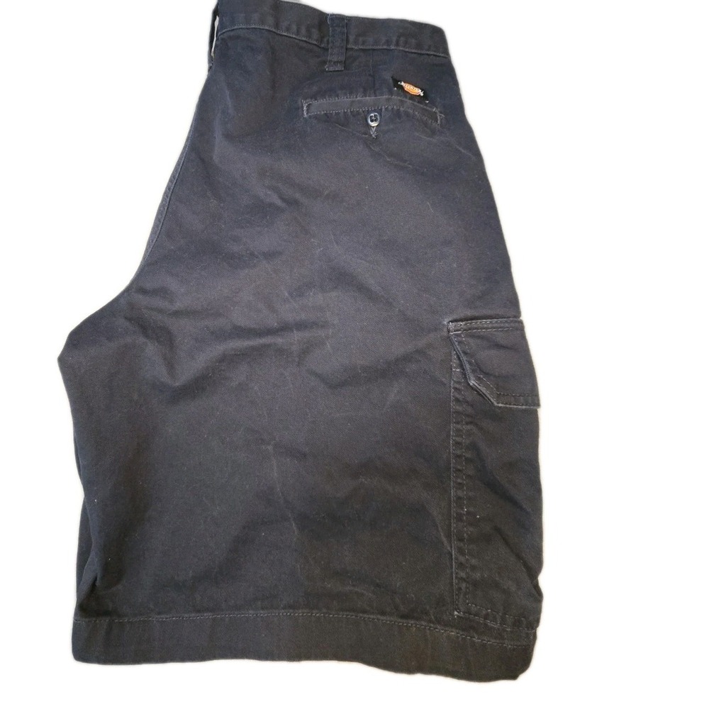 Dickies Mens Ripstop Cargo Shorts Size 40 Blue Relaxed Fit Workwear Hiking Casua